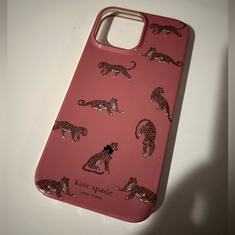 Kate Spade iPhone 13 Pro Max Leopard phone case